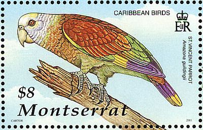 2001 -  Птицы Карибских островов . 
